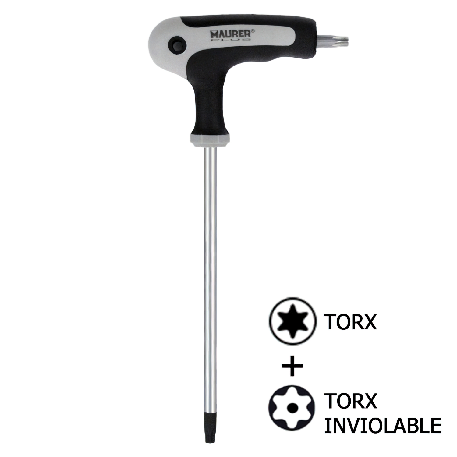 Llave Torx Maurer Con Mango «T» T15 Inviolable