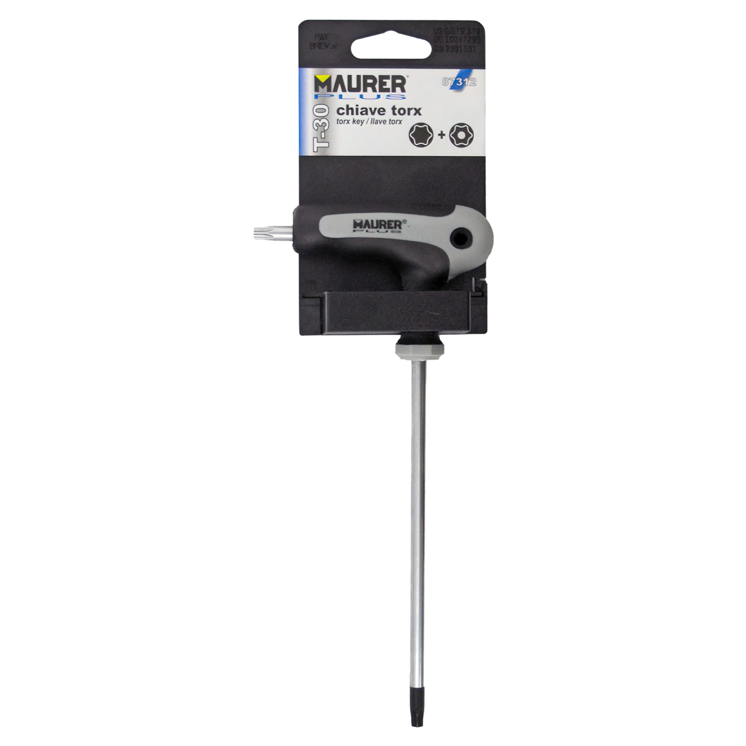 Llave Torx Maurer Con Mango «T» T15 Inviolable