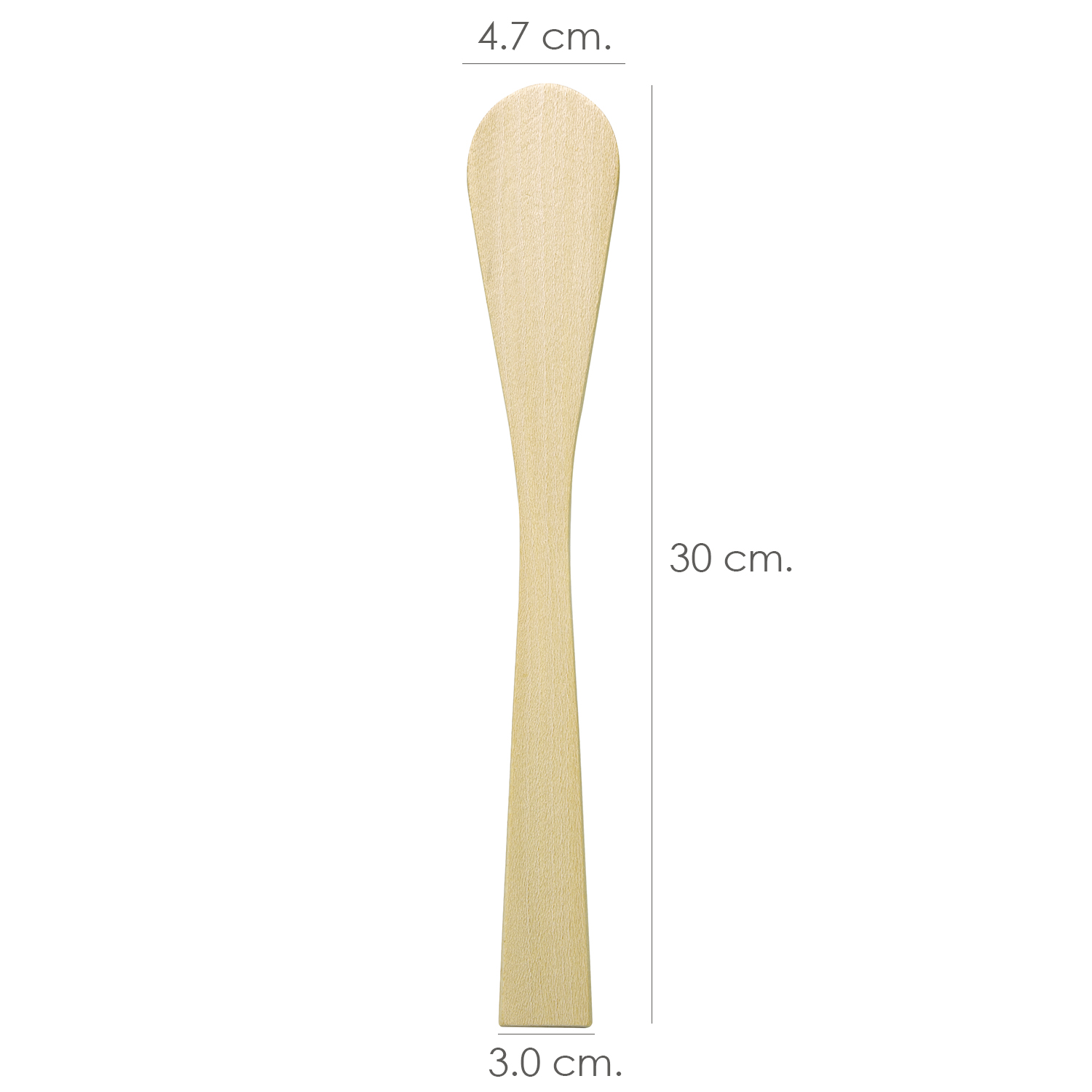 Espatula Sangria Madera Oryx 30 cm.