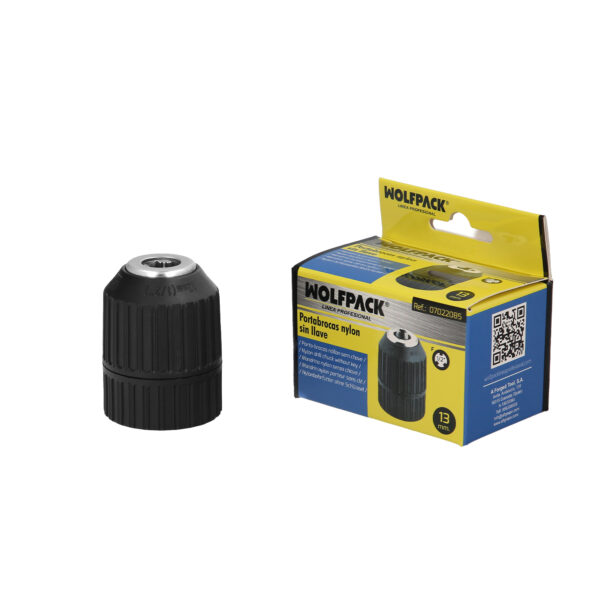 Portabrocas Sin Llave Nylon 1/2″ Hembra Ø 13mm.  Sin Llave Portabrocas, Autoajustable
