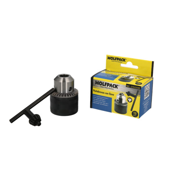 Portabrocas Con Llave 1/2″ Hembra Ø 13 mm. para Taladros y Taladradoras