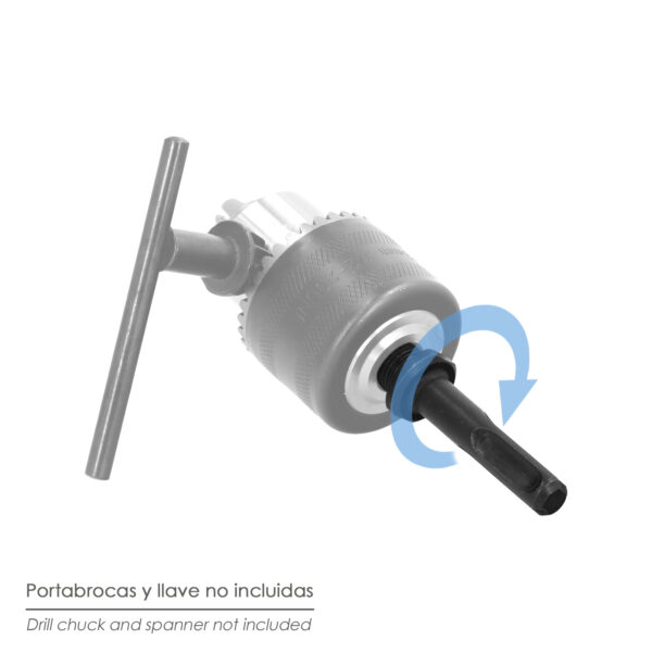 Adaptador Martillo SDS Plus A Portabrocas 1/2″  mm.