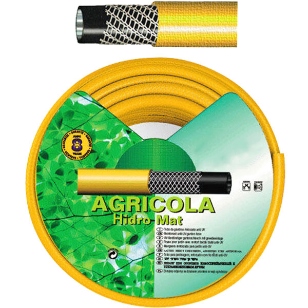 Manguera Jardin Hidro Mat Ø 19 mm. – 3/4″   Rollo 50 Metros