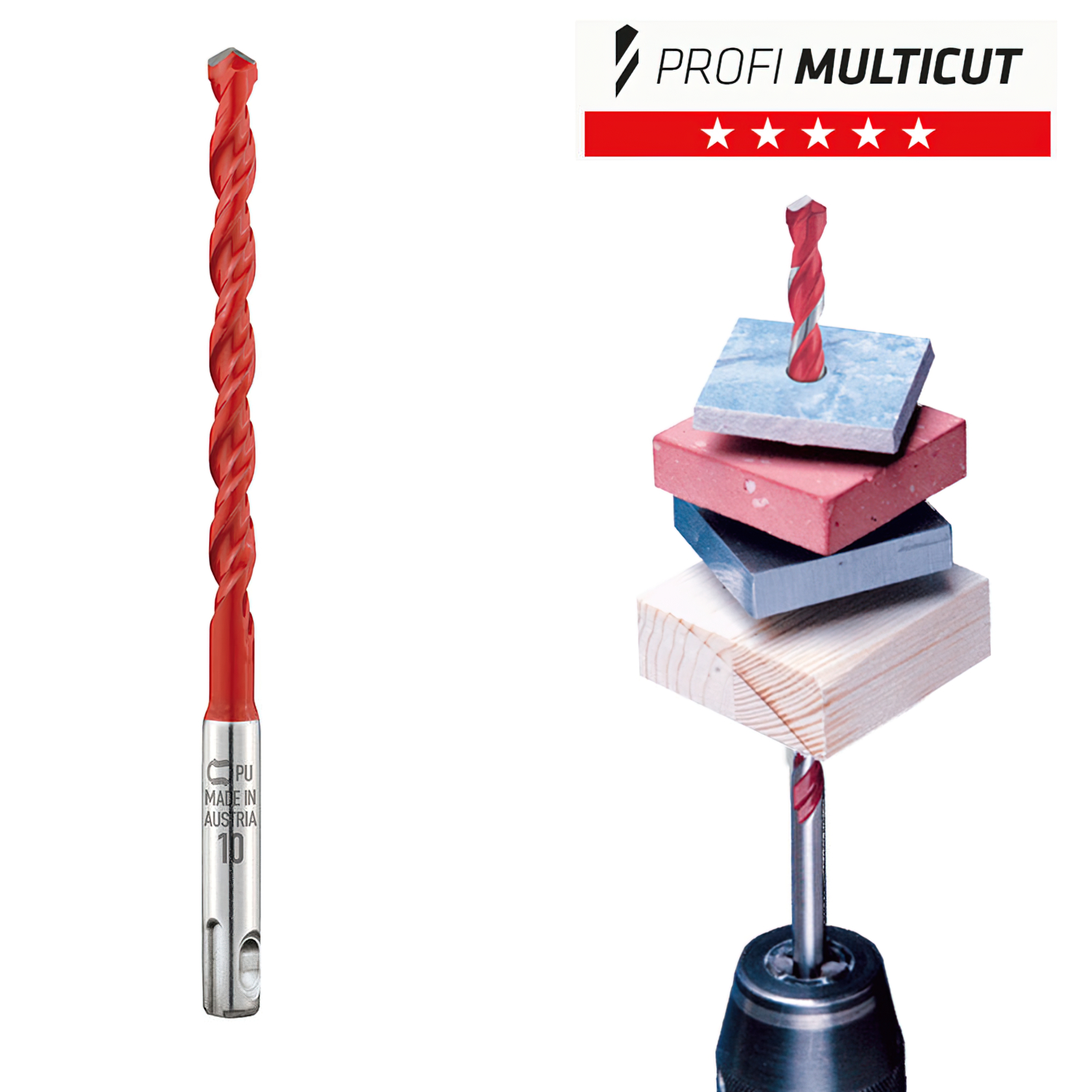 Broca Alpen Multiusos / Universal Sds Plus 14,0×210 mm.