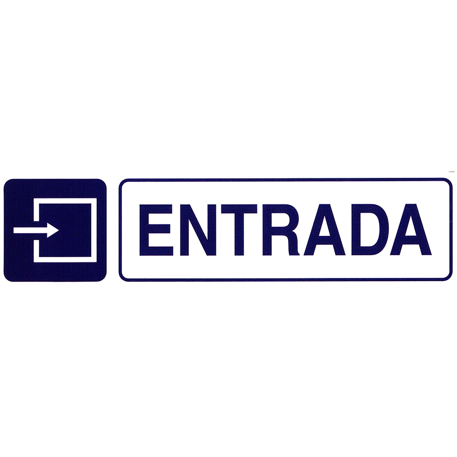 Rotulo Adhesivo 250×63 mm. Entrada