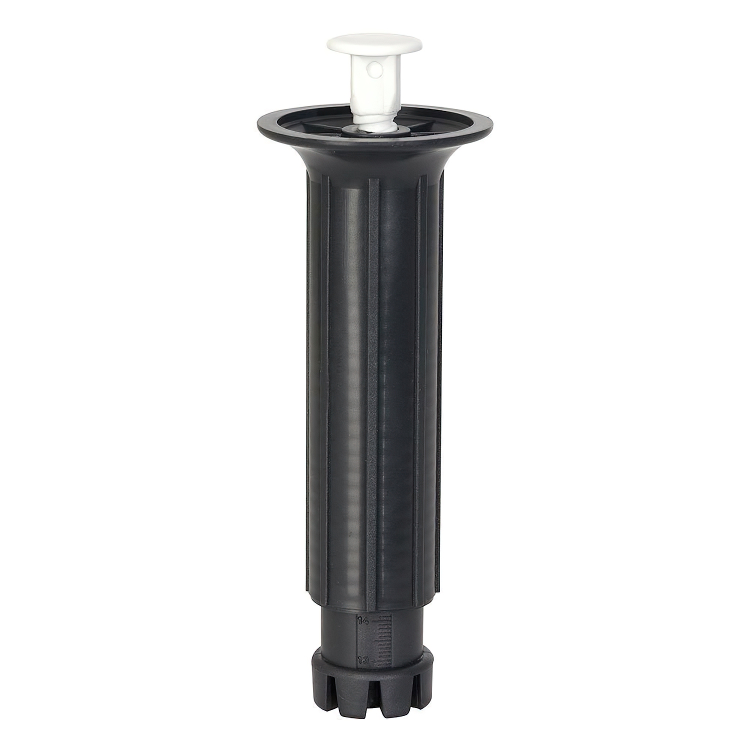 Pata Regulable Fija 13 / 20 cm. Negro
